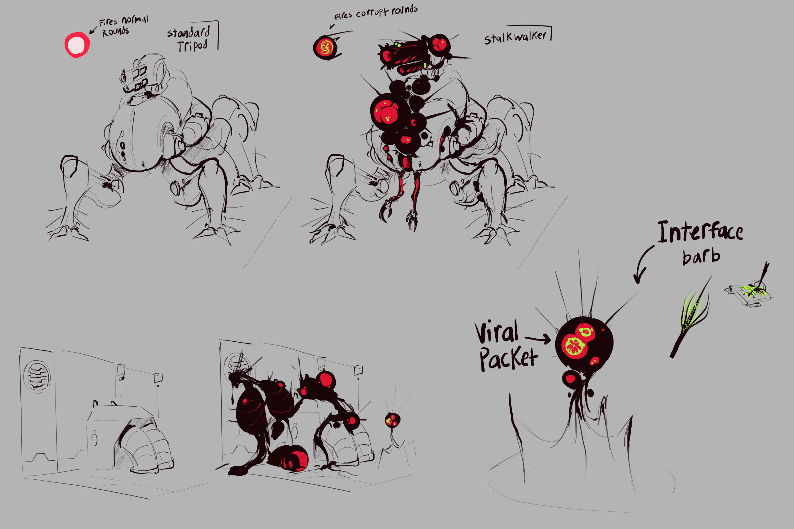 Enemy Concepting 1 Enemy Concepting 1